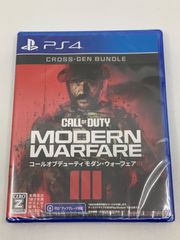 21【未使用】PS4 CALL OF DUTY MODERN WARFARE 3