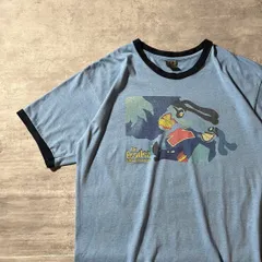 The Beatles / 00's usa製 Yellow Submarine Ringer T-shirt size L 【2000年代アメリカ製、リンガーTシャツ】ビートルズミュージックプリント古着霞