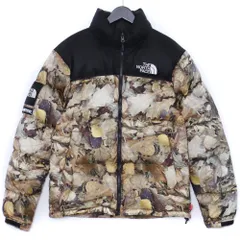 SUPREME × THE NORTH FACE LEAVES NUPTSE JACKET Sサイズのサムネイル