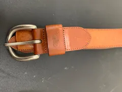 Polo Ralph Lauren レザーベルト 本革 ブラウン メンズ