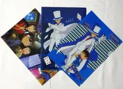 【中古】クリアファイル 怪盗キッド/他 A4クリアファイルセット 「セガラッキーくじ 名探偵コナン」 G賞