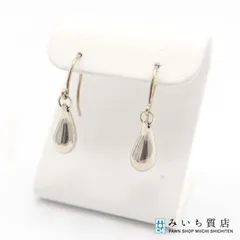TIFFANY＆Co ティファニー ティアドロップ ピアス シルバー 925 約3.7g アクセサリー yo635