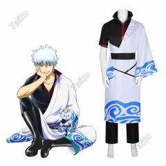 銀魂 坂田銀時 コスプレ衣装 コス服 アニメ コスチューム Cosplay イベント パーティー 変装 文化祭 学園祭 仮装