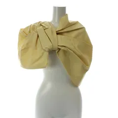 ジルサンダー JIL SANDER コットンシルクツイストデザイン付け襟 32 アイボリー /YO5のサムネイル