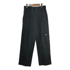 Dickies ディッキーズ ダブルニー ワークパンツ ブラック (メンズ W30 L32) 中古 古着 T1315