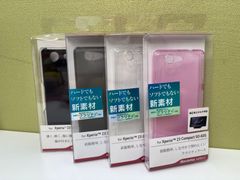 Xperia Z3 Compact SO-02G クラリティケース クリア・クリアブラック・クリアピンク ハードケース クリア・ブラックいずれか一つ