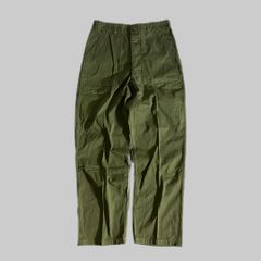 60s TROUSERS MENS COTTON SATEEN OG-107