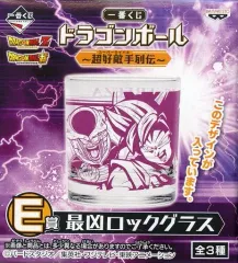 【中古】グラス(キャラクター) フリーザ＆孫悟空 最凶ロックグラス 「一番くじ ドラゴンボール～超好敵手(スーパーライバル)列伝～」 E賞