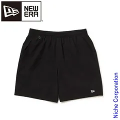 【新品】 ニューエラ  ユーティリティー ショートパンツ ブラック 14391937 アウトドア ウェア ズボン ボトムス ユニセックス パンツ 短パン 半パン