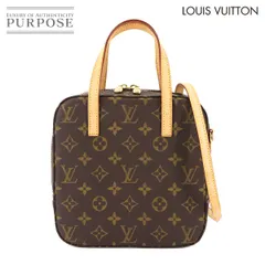 新品同様 ルイ ヴィトン LOUIS VUITTON モノグラム スポンティーニ 2WAY ハンド ショルダー バッグ ブラウン M47500 Spontini 90286228