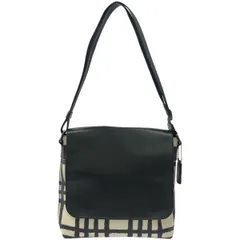 COACH コーチ レザーメッセンジャー ショルダーバッグ  ブラック ホワイト