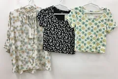 ユニクロ UNIQLO カットソー ブラウス L ポール＆ジョー コラボ まとめ 3点セット 未使用 2507WT010