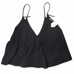 アーバンリサーチ URBAN RESEARCH crinkle crinkle crinkle クリンクル クリンクル クリンクル MONSTER CAMISOLE ウール キャミソール 天竺編み 黒 ブラック レディースのサムネイル