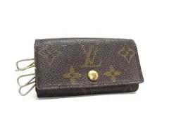 LOUIS VUITTON ルイヴィトン M62631 モノグラム ミュルティクレ4 4連 キーケース 鍵入れ メンズ レディース ブラウン系 DK5935