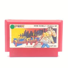 マイティファイナルファイト ファミリーコンピュータ ソフト 起動OK MIGHTY Final Fight レトロゲーム カセット ファミコン FC