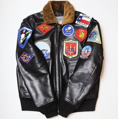 MAX CADY TOP GUN G-1 フライトジャケット TOPGUN MAVERICK G-1 Leather Jacket Replica by MAX CADY - YouTube