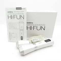 Notime 家庭用 HI-FUN ハイフン SKB-2208 icelady / icedandy 中古品 男女兼用 家庭用高密度焦点式 超音波美顔器 アイスレディ   中古品で譲り受けた物となります。 状態や使用回数などは写真を参考にしてください。 試し打ちのみ使用】新品同様 アイスレディ 家庭用ハイフン 超