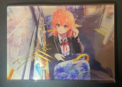 直筆サイン　ぽんかん⑧ コミケ c100 アクリルボード 由比ヶ浜結衣 由比ヶ浜結衣 直筆サイン入り アクリルボード C104 ぽんかん 俺