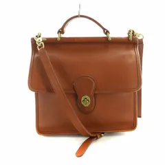 良品　COACH コーチ　ターンロック　2wayショルダーバッグ　9927 美品コーチ レザー 2way ショルダーバッグ ローラ ターンロック