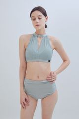 Topaz（トパーズ）｜GAZE Style polewear（ゲイズ）Mint（ミント／くすみグリーン／みどり）　ポールダンスウェア　かわいい　おしゃれ　大人　水着