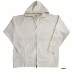 SCREEN STARS ZIP UP PARKA IVORY