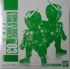 バンダイ CONVERGE KAMEN RIDER 仮面ライダーW FFR W(ジョーカージョーカー&サイクロンサイクロン) PB03