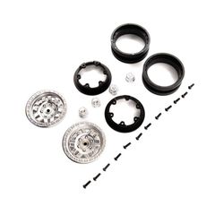 [新品]  AXIAL AXI43009　1.9 KMC MACHETE BEADLOCK WHEELS, SATIN (2)