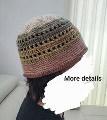 ➖オーダーページ　クラッシャーハット　2点おまとめ クラッシャーハット ハンドメイド 編みの通販 by Ty's shop｜ラクマ