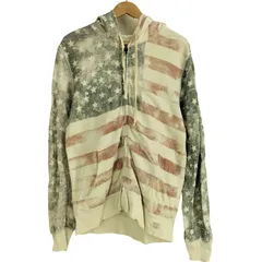 デニムアンドサプライ ラルフローレン DENIM & SUPPLY RALPH LAUREN 星条旗プリント ジップアップパーカー メンズ JPN：M 