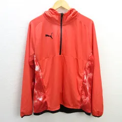 G■プーマ/PUMA フットボールネクスト/ニットフーデッド 588526-03【L】オレンジ/men's/1【中古】■