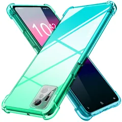 【在庫セール】11 T ケース Xiaomi Xiaomi 11T Pro ケース クリア 薄型 グラデーション色 ケース 軽量 tpu 耐衝撃 スマホケース 透明 米軍MIL規格取得 おしゃれ 黄変防止防塵一体型 人気 シャオミ 11t/11t pro 携帯のサムネイル