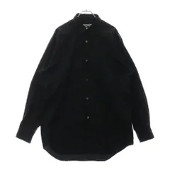 CDG (シーディージー) 19AW コットン ポプリン レギュラーカラー シャツ ブラック SZ-B001のサムネイル