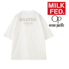 ミルクフェド 水着 ラッシュガード レディース tシャツ Tシャツ MILKFED OP RASH GUARD POCKET TEE 103252011008 ティーシャツ 白 ホワイト op ブランド UVカット milkfed オーシャンパシフィック