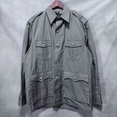 HUNTING WORLD ハンティングワールド VINTAGE アメリカ製 コットン マルチポケット サファリ ジャケット size.42 (XL) カーキ Made in USA