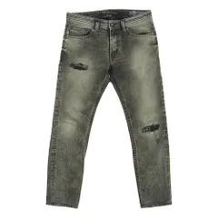 DIESEL ディーゼル THAVAR スキニー ブラック デニム パンツ ブラック系 W-29  L-32【中古】