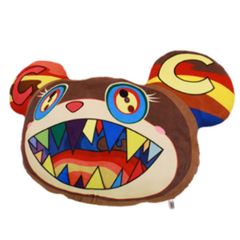 ウルサベアクッション ブラウン　Ursa Bear 村上隆
