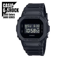 【即納】国内正規品 CASIO カシオ G-SHOCK Gショック ソリッドカラーズ ブラック LEDライト DW-5600UBB-1JF 腕時計 メンズ