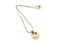 BALMAIN バルマン ネックレス ペンダント アクセサリー レディース ゴールド系×レッド系 DJ4991のサムネイル