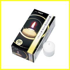 【人気商品】仏具のマルエスMaruesu) マルエス ろうそく ボーティブキャンドル 大 8時間 コップなし 8個入 明王