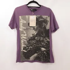 【姫路東店】 中古 HYSTERIC GLAMOUR | ヒステリックグラマー ×ANDY WARHOL 半袖Ｔシャツ 0441CT01 パープル サイズ：M 【104】