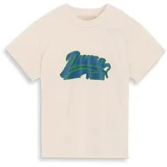 【新品】【150のみ】puma（プーマ）ESS+ MID 90s MX SS Tシャツ ジュニア キッズ 　アルペンスノー　680549-87-150