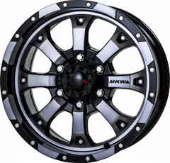 【引取り限定】BFGoodrich KM3＋MKW MK-46　5本 バリ溝 引取り限定】BFGoodrich KM3＋MKW MK-46 5本 バリ溝 MUD-TERRAIN