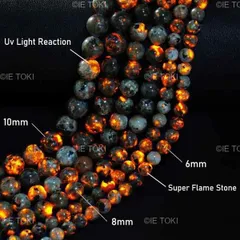 ジュエリー作り ネックレス ブレスレット ネックレス用の天然丸石ビーズ