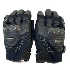 【美品】 RS TAICHI アールエスタイチ RST616 カーボン ウインターグローブ　XLサイズ　ブラック系　黒系 14627-60
