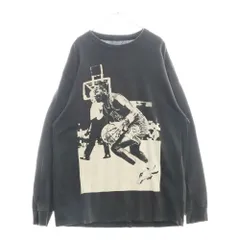 NIKE (ナイキ) ×UNION JORDAN BRAND ユニオン ジョーダンブランド ダメージ加工 グラフィックプリント ロングスリーブ 長袖Tシャツ カットソー ブラック DM2841-045