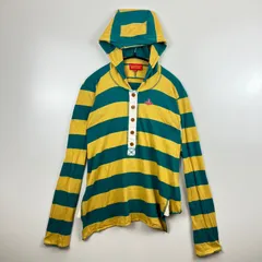 vivienne westwood red label half button boarder hoodie 2 orb logo ヴィヴィアン レッドレーベル オーブ パーカー 変形 オリゾンティのサムネイル