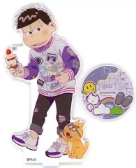 【中古】アクリルスタンド・アクリルパネル 一松 アクリルスタンド 「おそ松さんのWEBくじ 第18弾 『SUGAR POP BIRTHDAY!』」 D賞