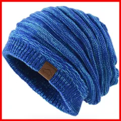 [Andeor] ニット帽 メンズ 冬 防寒 ふわふわ裏起毛・保温強化・360度美シルエット・静電気防止・大きいサイズ・伸縮性 保温 柔らかい シンプル おしゃれ 防風 無地 通勤・通学・自転車・スキー・スポーツ・アウトドア 男女兼用