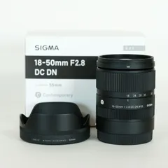 [美品] SIGMA 18-50mm F2.8 DC DN｜Contemporary [ソニーE用] / SONY Eマウントのサムネイル
