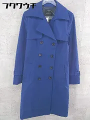 ◇ BOSCH ボッシュ 長袖 トレンチ コート サイズ38 ネイビー レディース 【中古】 【1002802283598】